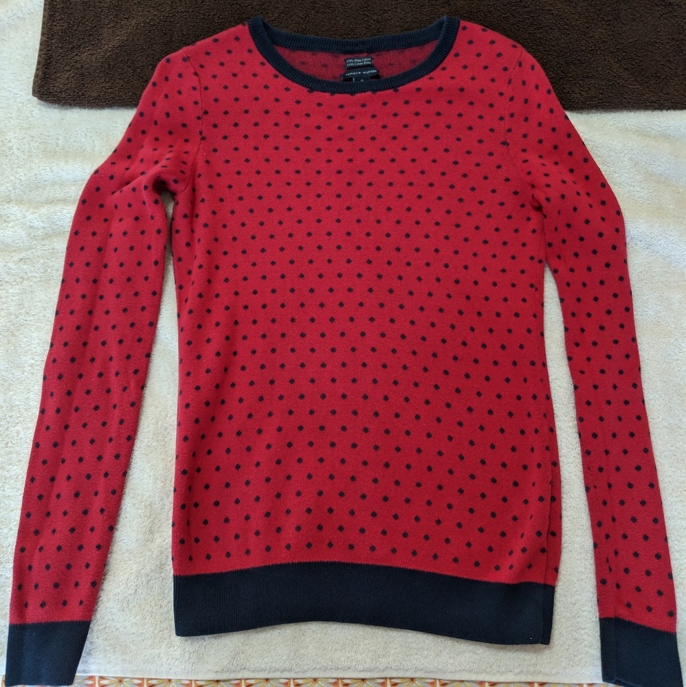 Tommy Hilfiger Red Sweater size Medium